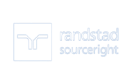 Randstad White Logo